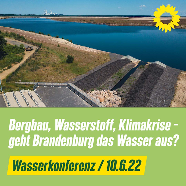 Nachtrag zur Wasserkonferenz Lausitz am 10. Juni in Cottbus