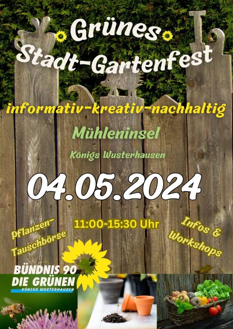 Gartenfest in Königs Wusterhausen