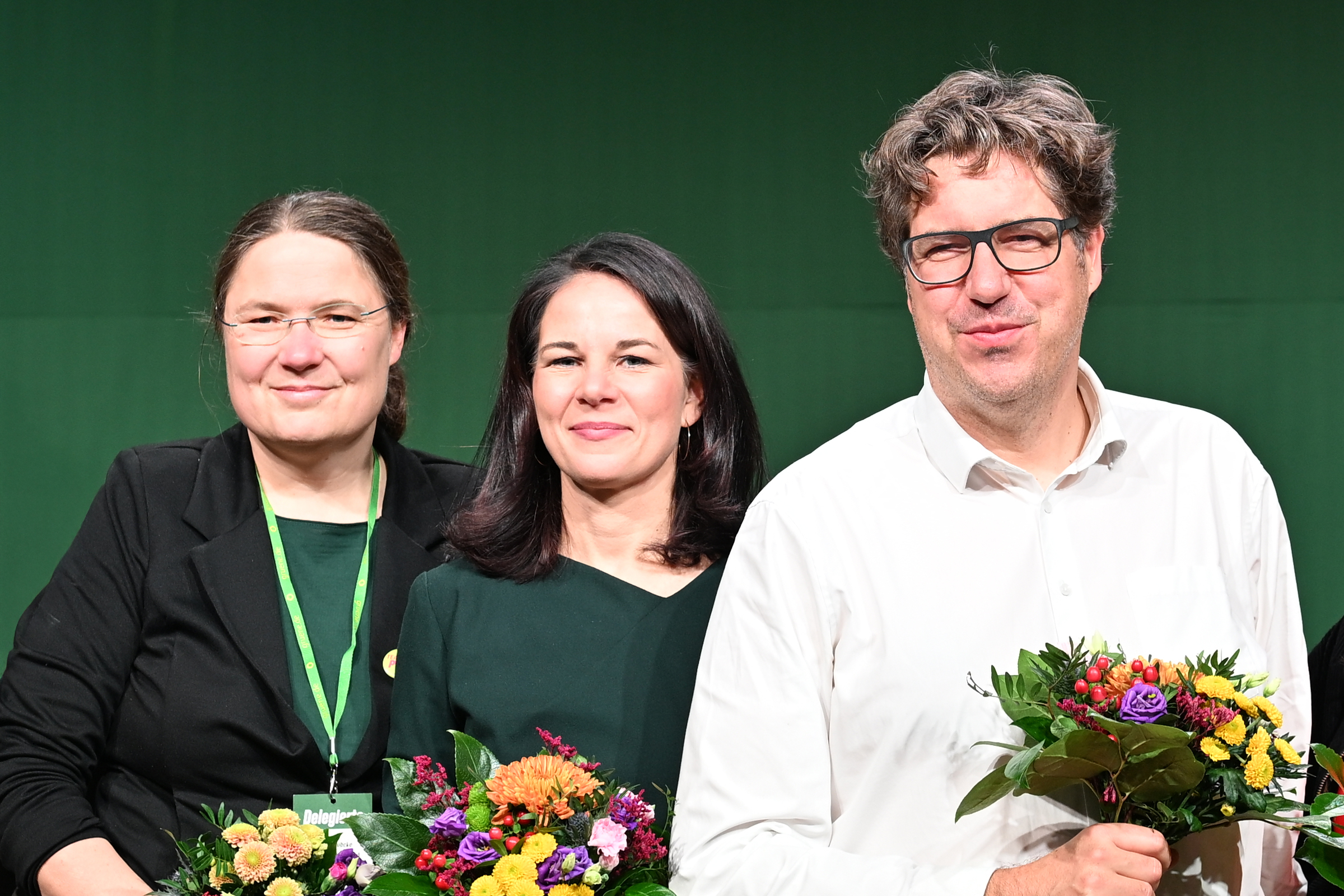 Dr. Andrea Lübcke, Annalena Baerbock, Michael Kellner